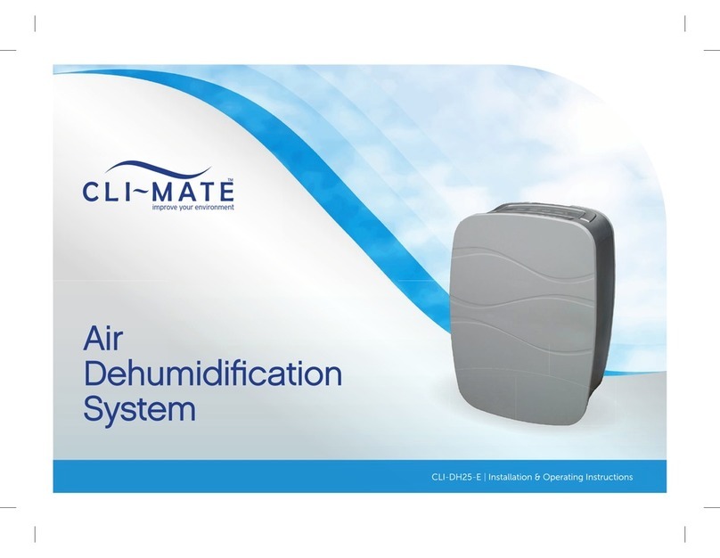cliMATE CLI-DH25-E Betriebsanleitung
