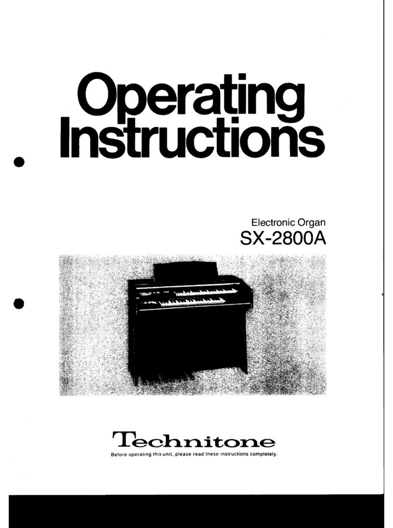 Technitone SX-2800A Bedienungsanleitung