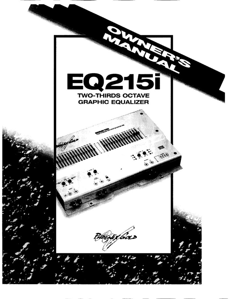 Phoenix Gold EQ215i Bedienungsanleitung