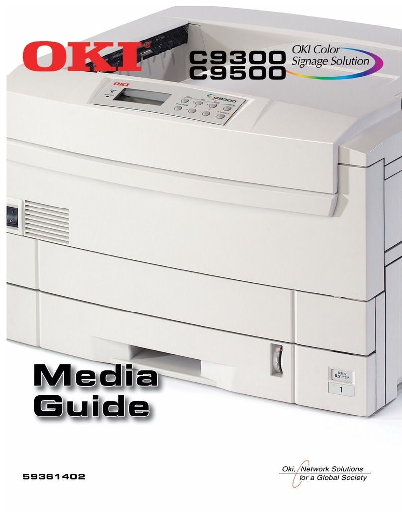 Oki C9300 Series Bedienungsanleitung