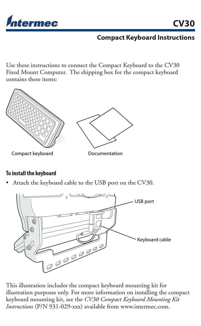 Intermec CV30 Bedienungsanleitung