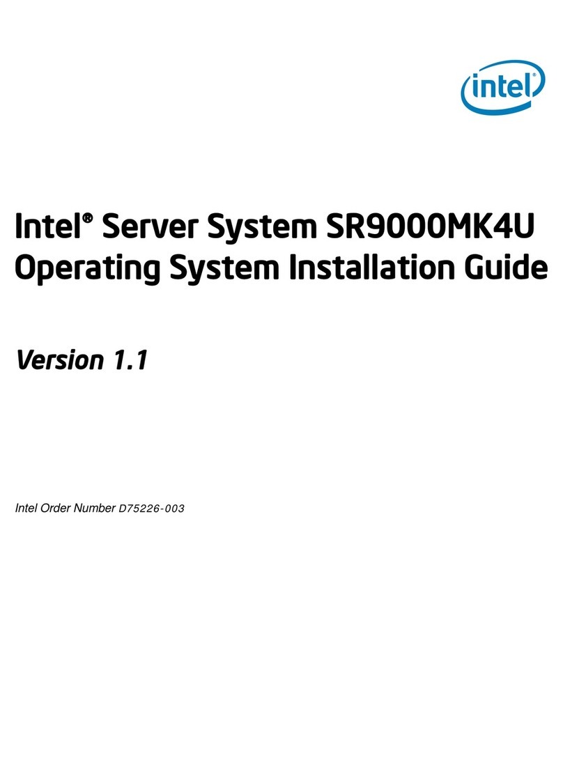 Intel SR9000MK4U - Server System - 0 MB RAM Benutzerhandbuch