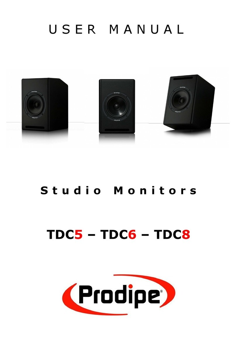 Prodipe TDC5 Bedienungsanleitung