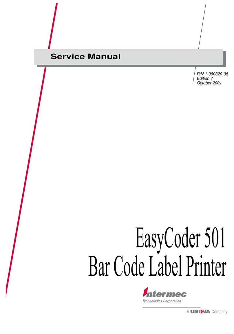 Intermec EasyCoder 501 E Bedienungsanleitung