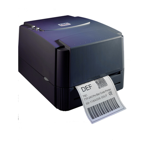 TSC TTP 243 Pro Bedienungsanleitung