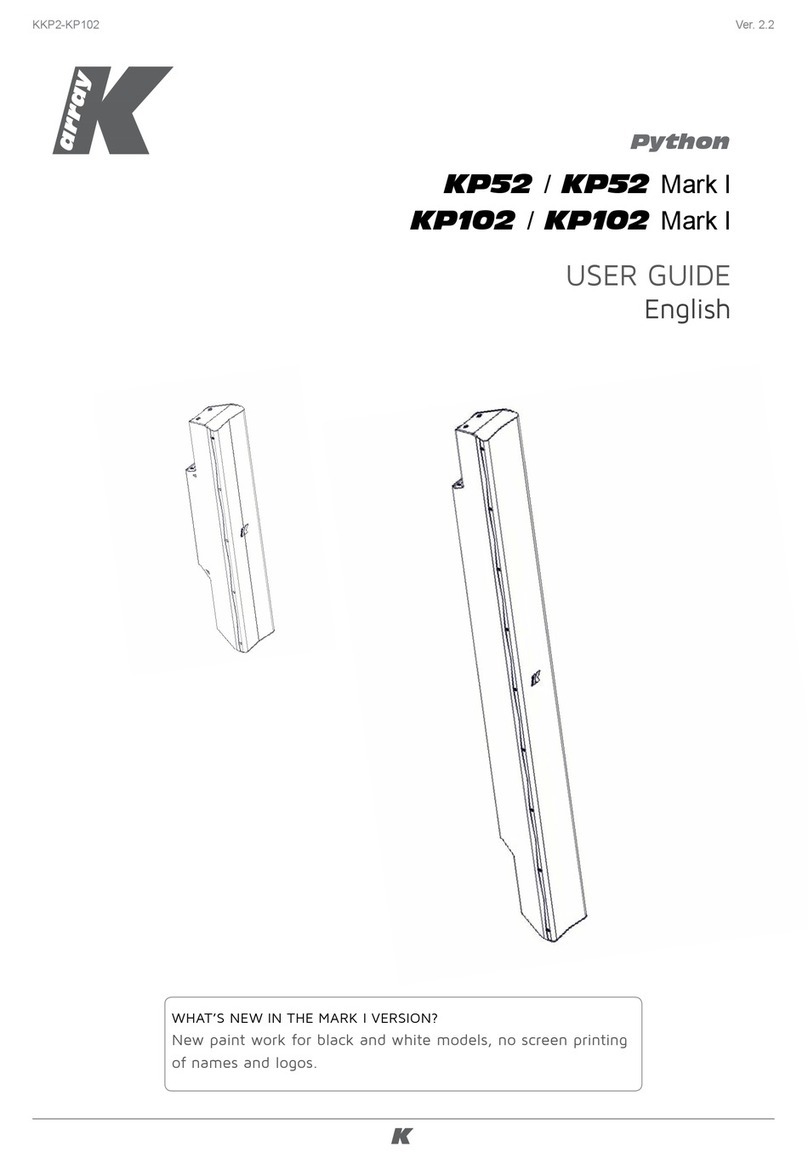 array K Python KP52 Bedienungsanleitung