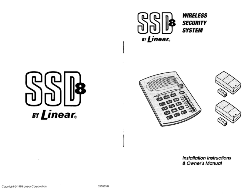 Linear SSD8 Service-Handbuch