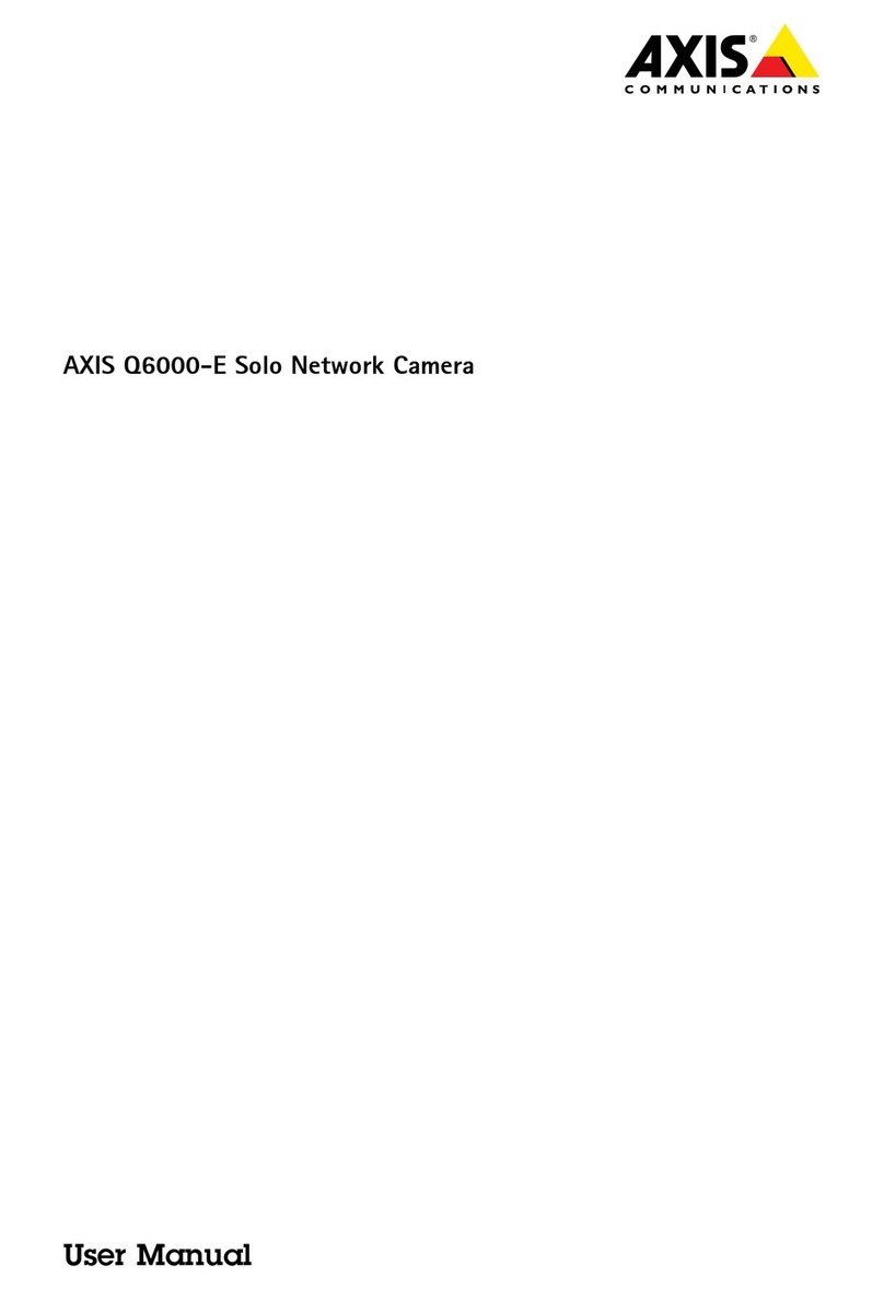 Axis Q6000-E Bedienungsanleitung