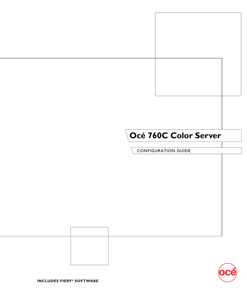 Oce 760c Bedienungsanleitung