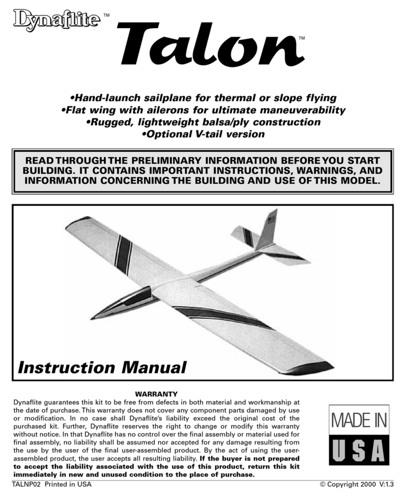 Dynaflite Talon Bedienungsanleitung