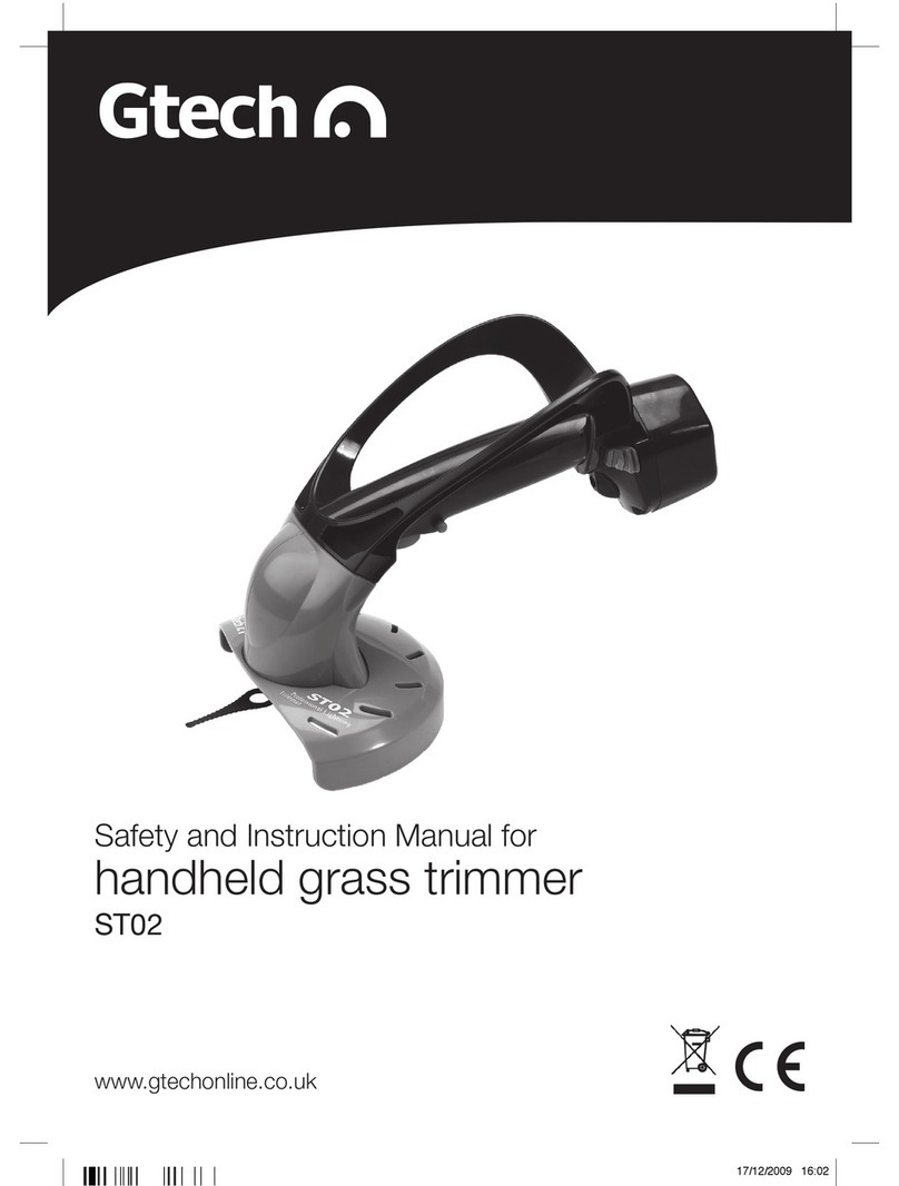 Gtech ST02 Bedienerhandbuch