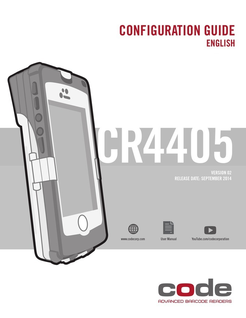 Code CR4405 Bedienungsanleitung