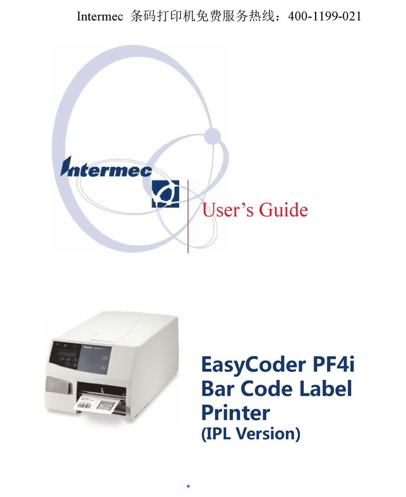 Intermec EasyCoder PF4i Bedienungsanleitung
