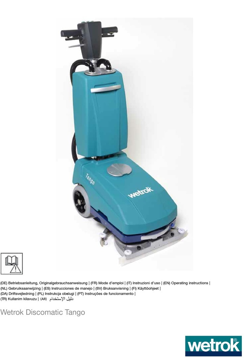 Wetrok Discomatic Tango Bedienungsanleitung