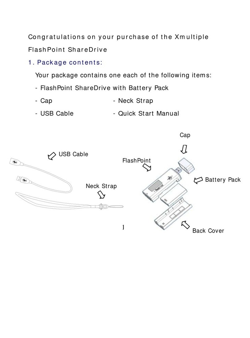 Xmultiple FlashPoint ShareDrive Bedienungsanleitung