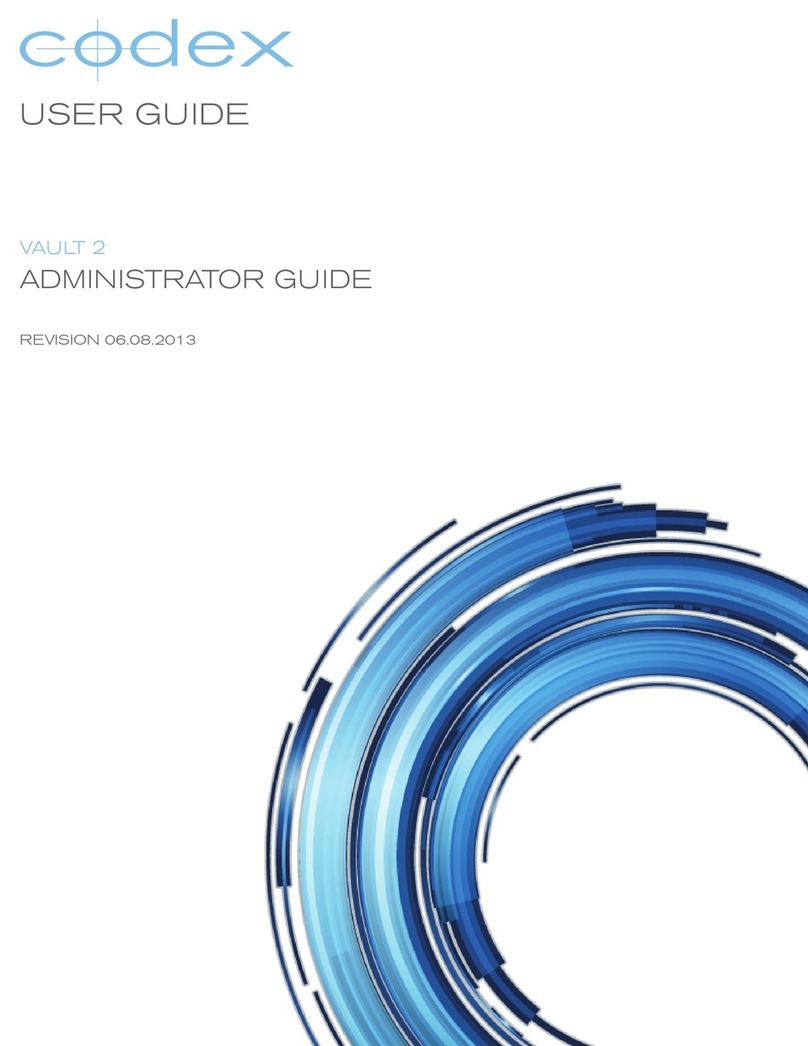 Codex VAULT 2 Gebrauchs- und Pflegehandbuch