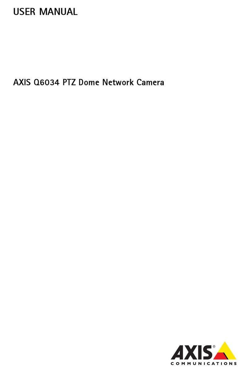 Axis Q6034 Bedienungsanleitung
