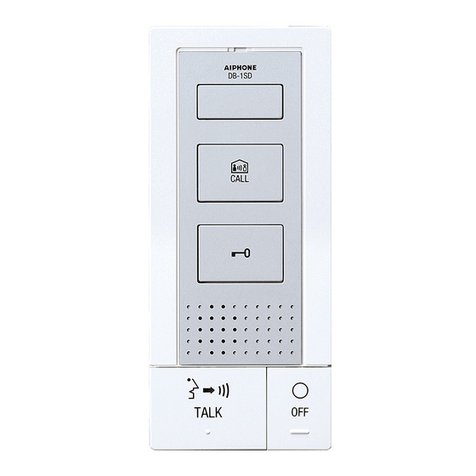 Aiphone DB Series Bedienungsanleitung