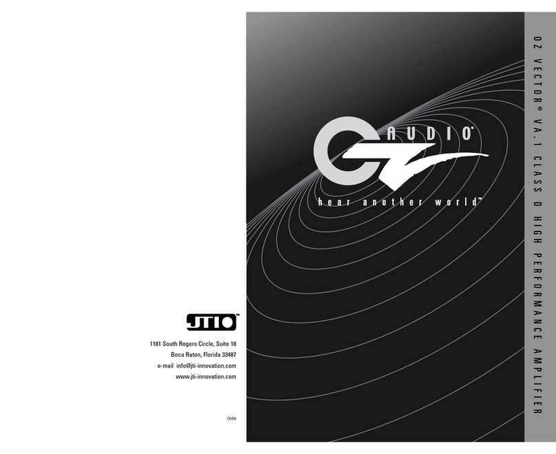 Oz Audio Vector Bedienungsanleitung Oz Audio Vector Bedienungsanleitung