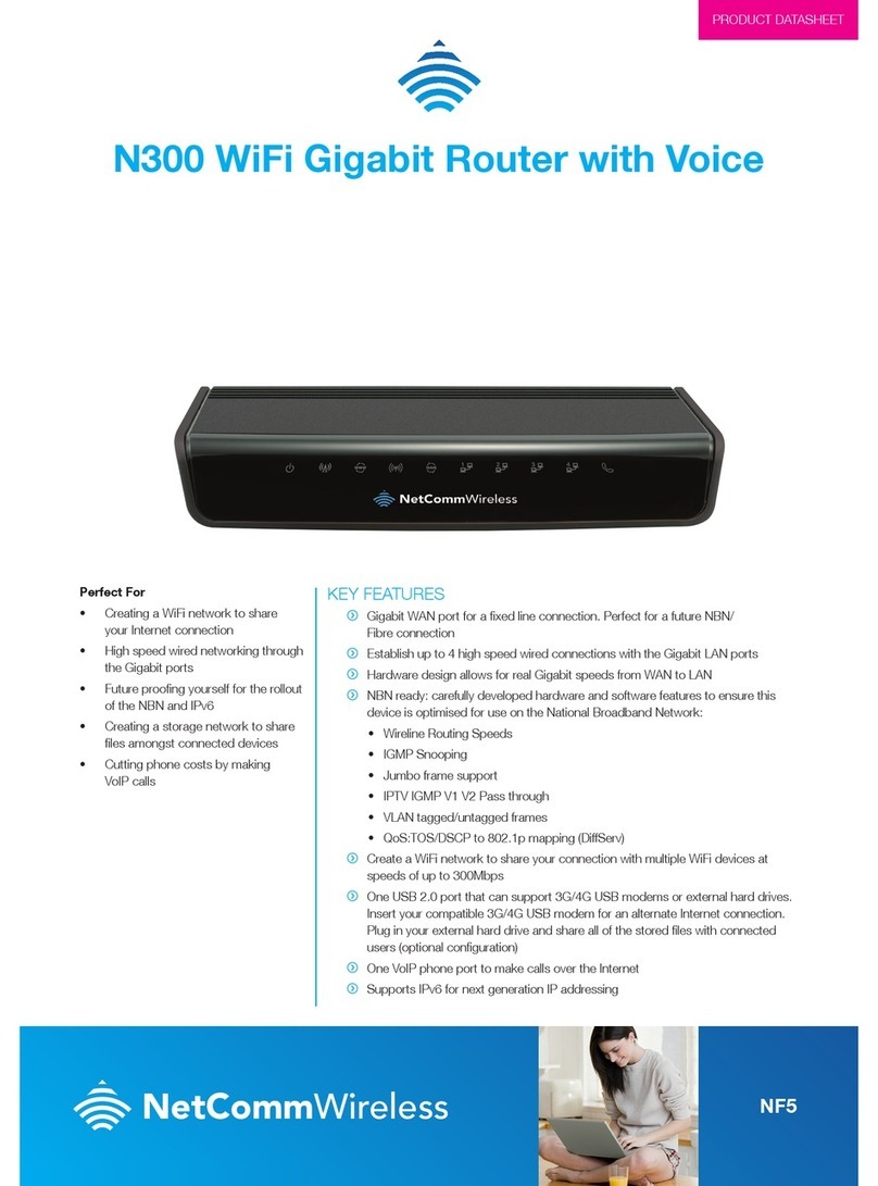 NetComm NF5 Bedienungsanleitung