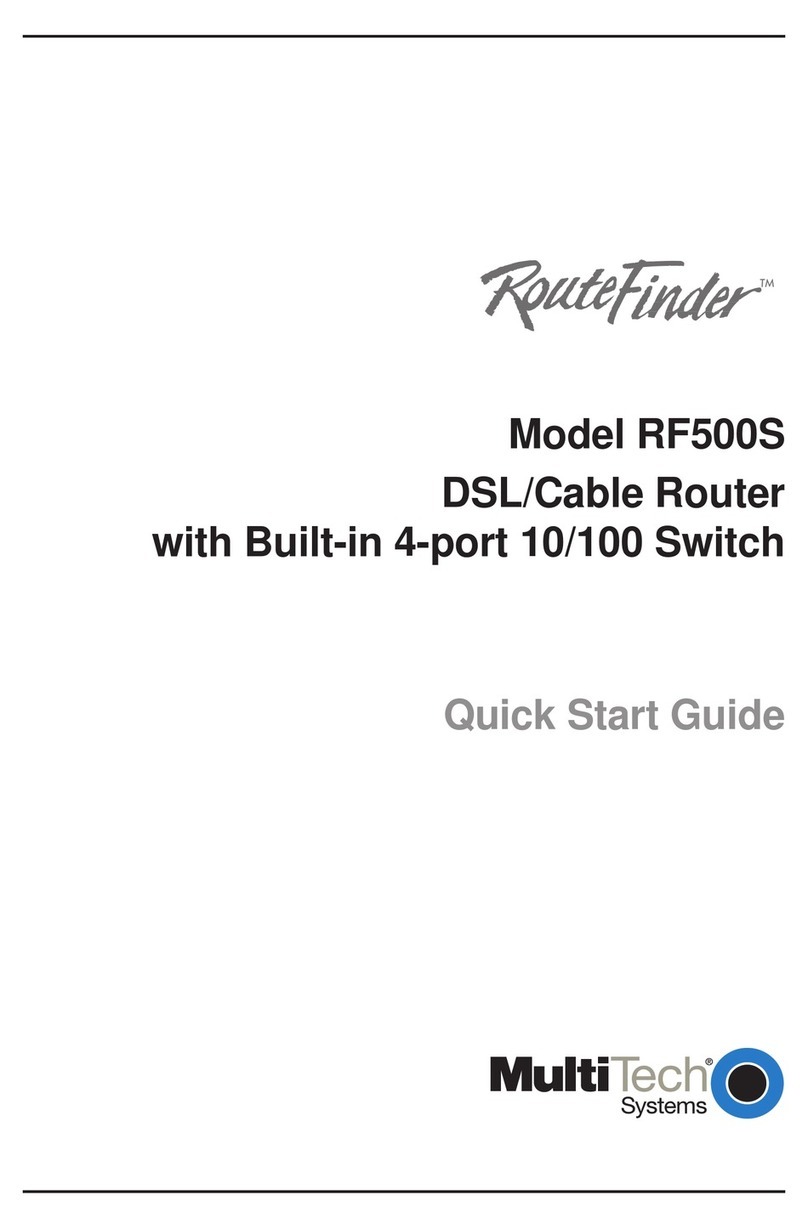 Multitech RoteFinder RF500S Bedienungsanleitung