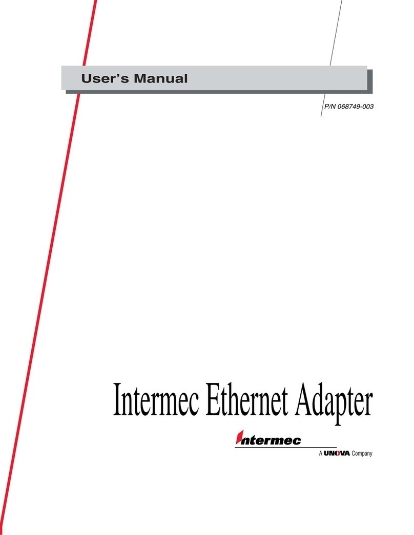 Intermec Ethernet Adapter Bedienungsanleitung