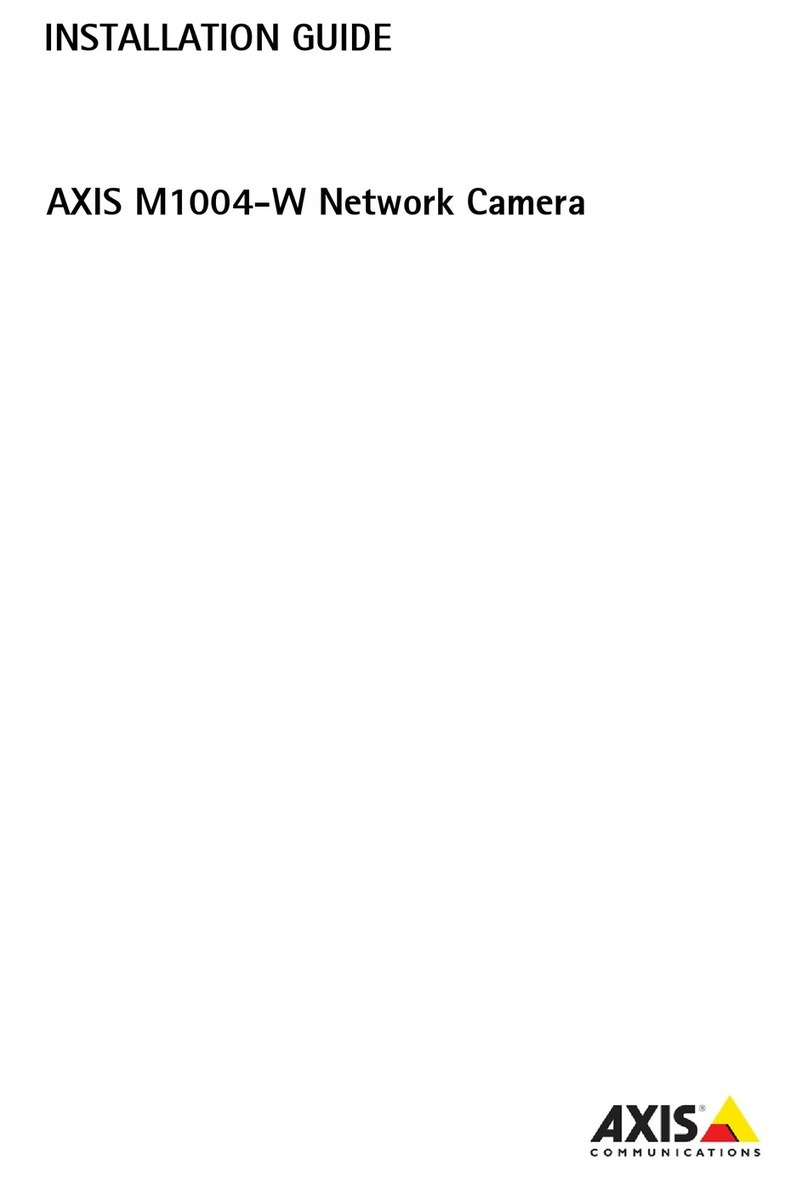 Axis AXIS M-1004W Bedienungsanleitung