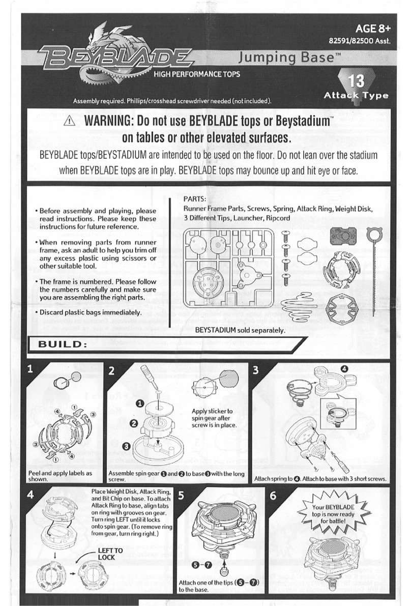 Beyblade Jumping Base Bedienungsanleitung