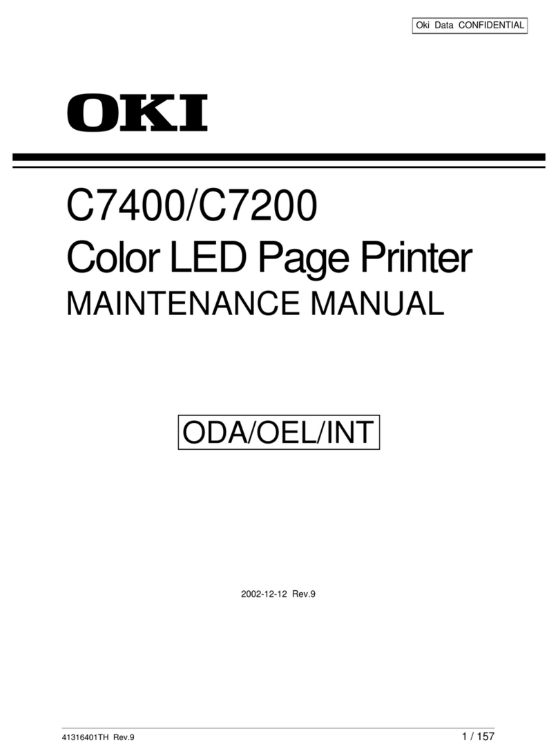 Oki C7400 Bedienungsanleitung