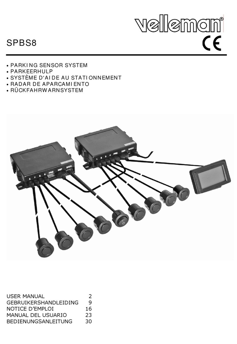 Velleman SPBS8 Bedienungsanleitung