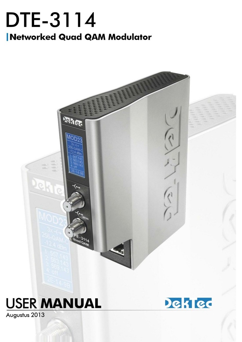 DekTec DTE-3114 Bedienungsanleitung