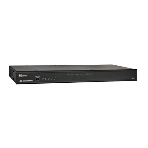 Crestron CP3 Bedienungsanleitung