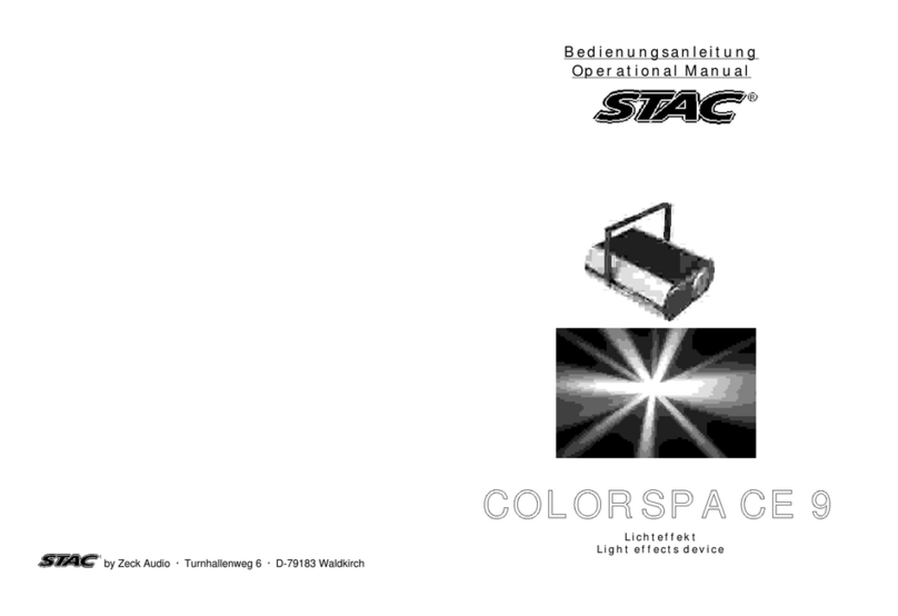 Stack STAC Colorspace 9 Kurzanleitung