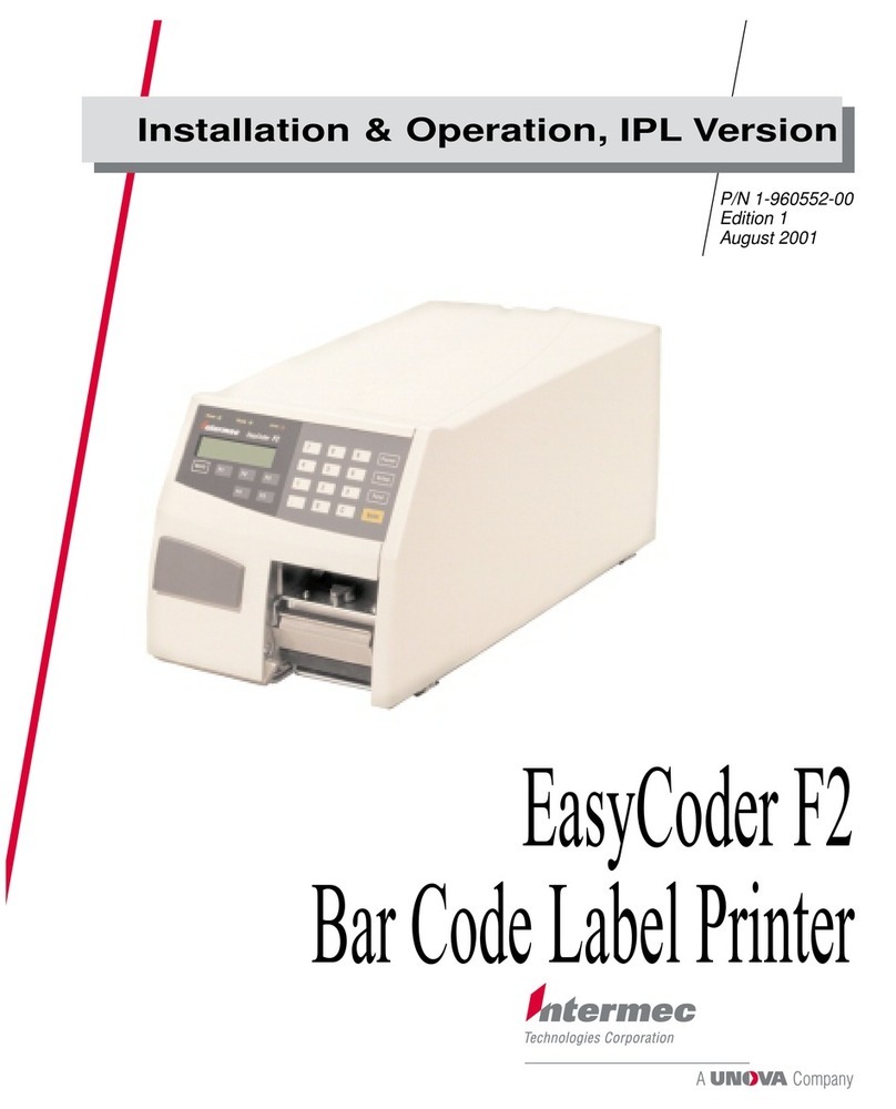 Intermec EasyCoder F2 Bedienungsanleitung