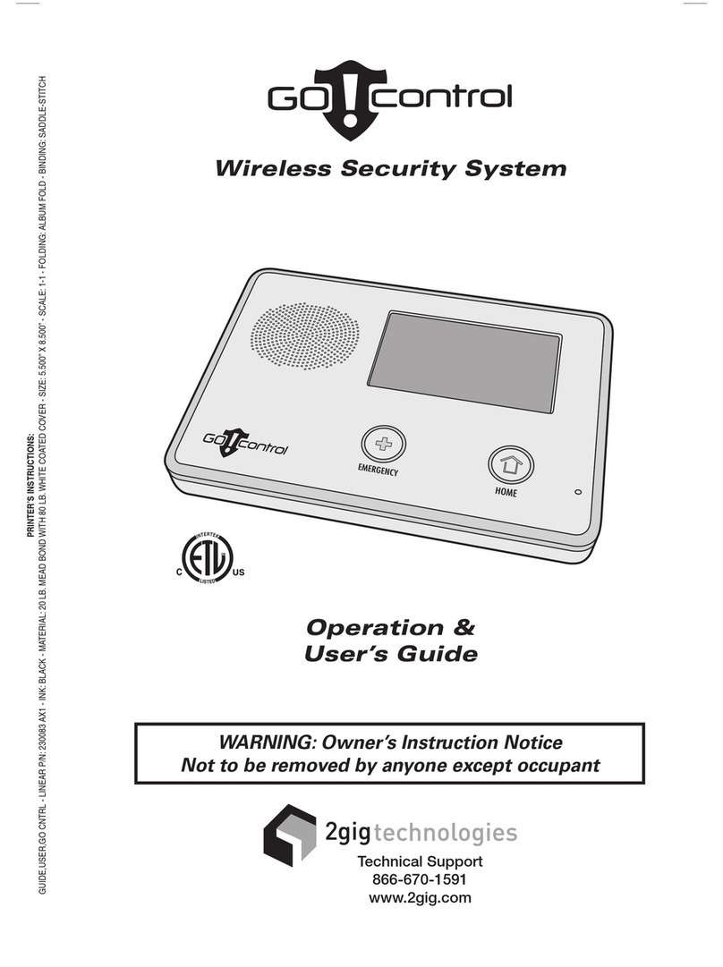 Gocontrol Wireless Security System Bedienungsanleitung
