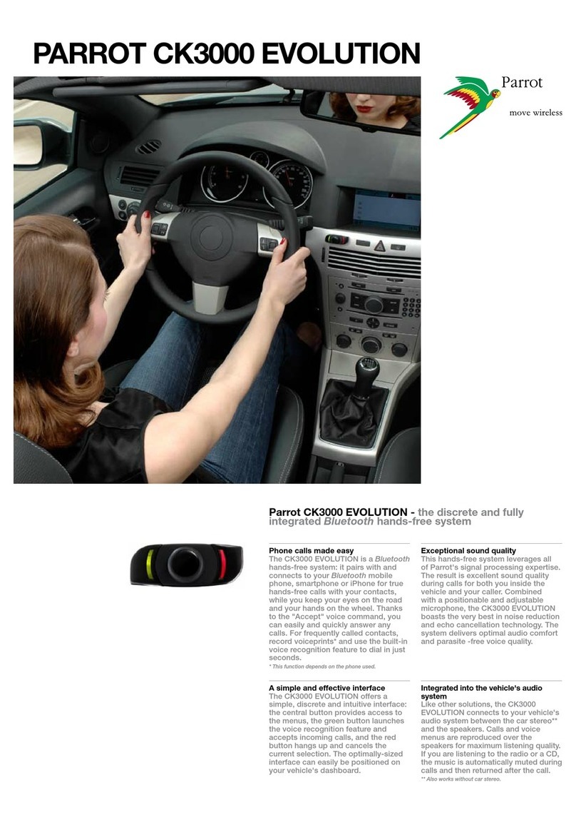 Parrot CK 3000 Evolution Handbuch