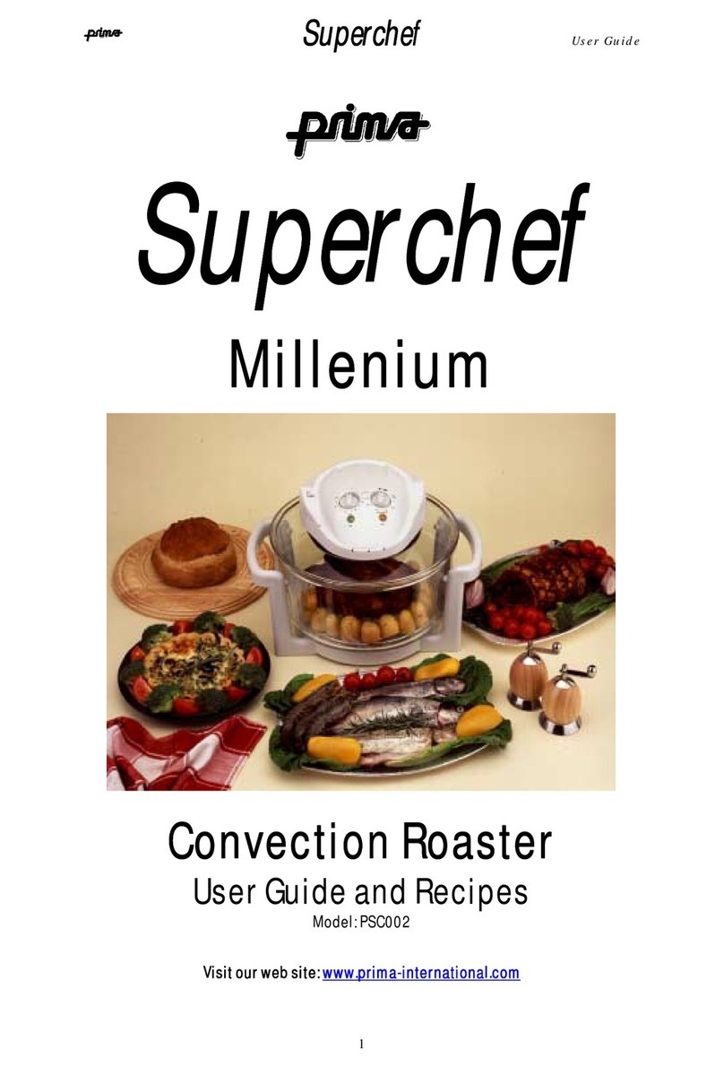 Prima Superchef Millenium PSC002 Bedienungsanleitung