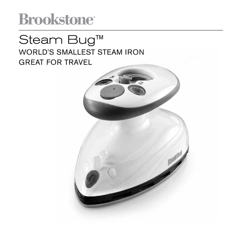 Brookstone Steam Bug Bedienungsanleitung