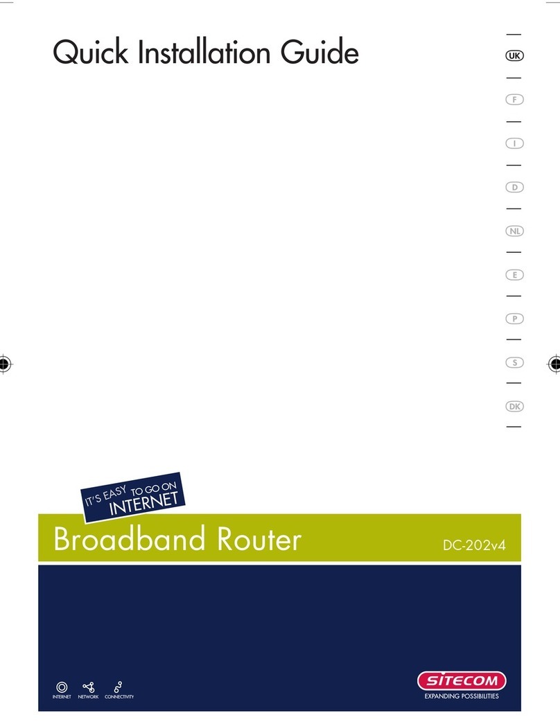 Sitecom DC-202V4 Bedienungsanleitung Sitecom DC-202V4 Bedienungsanleitung