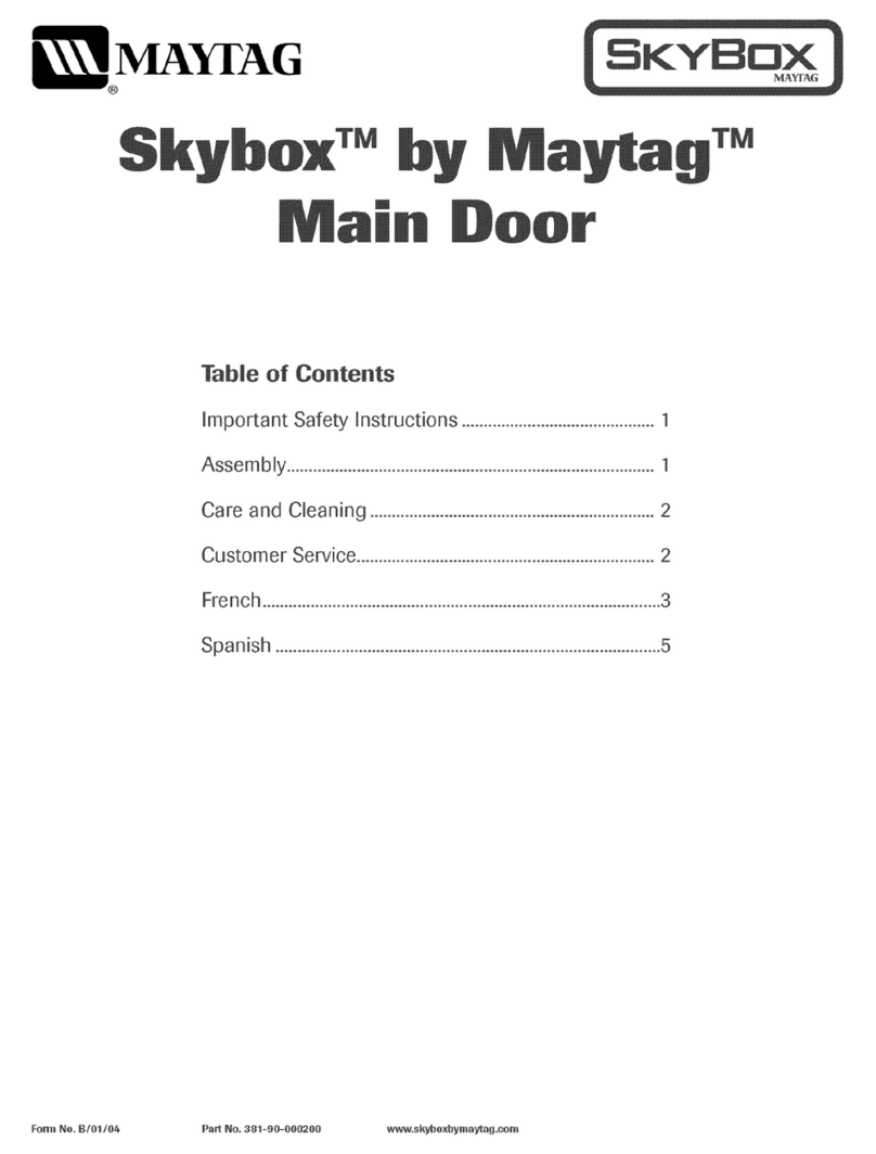Maytag Skybox Bedienungsanleitung