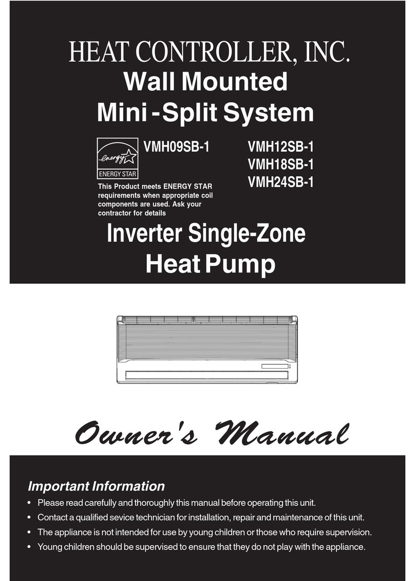 Heat Controller VMH09SB-1 Service Bedienungsanleitung