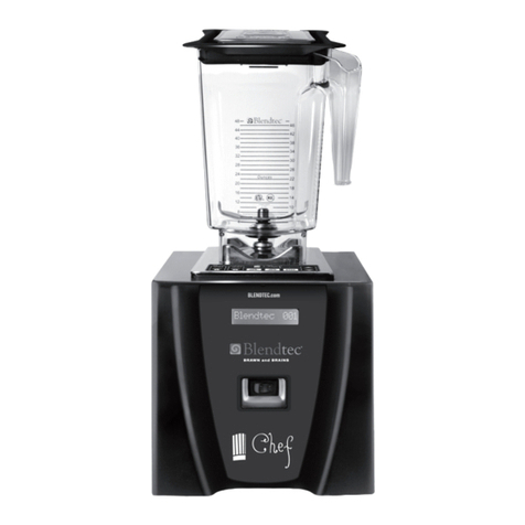 Blendtec CHEF Bedienungsanleitung