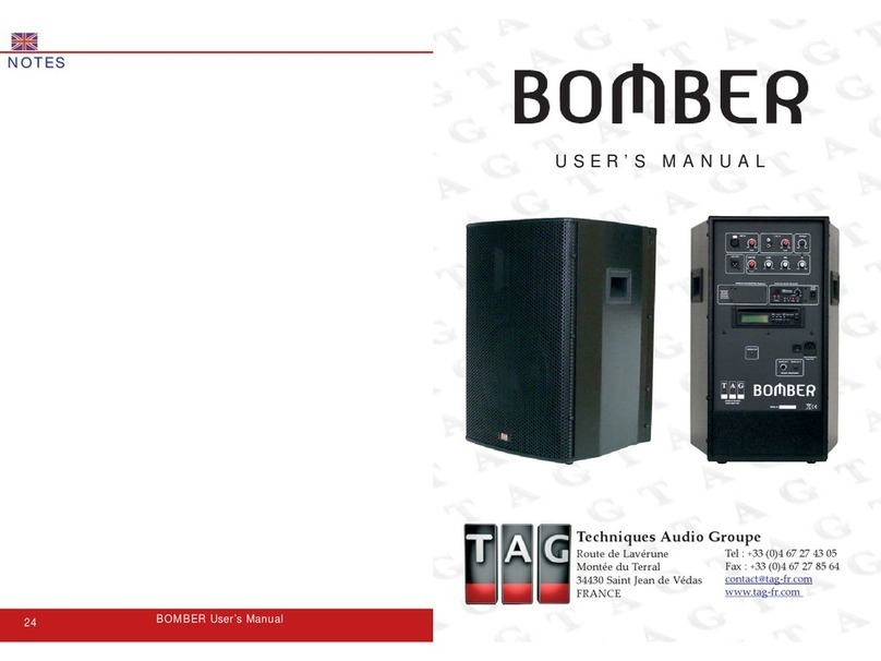 TAG Bomber Bedienungsanleitung TAG Bomber Bedienungsanleitung