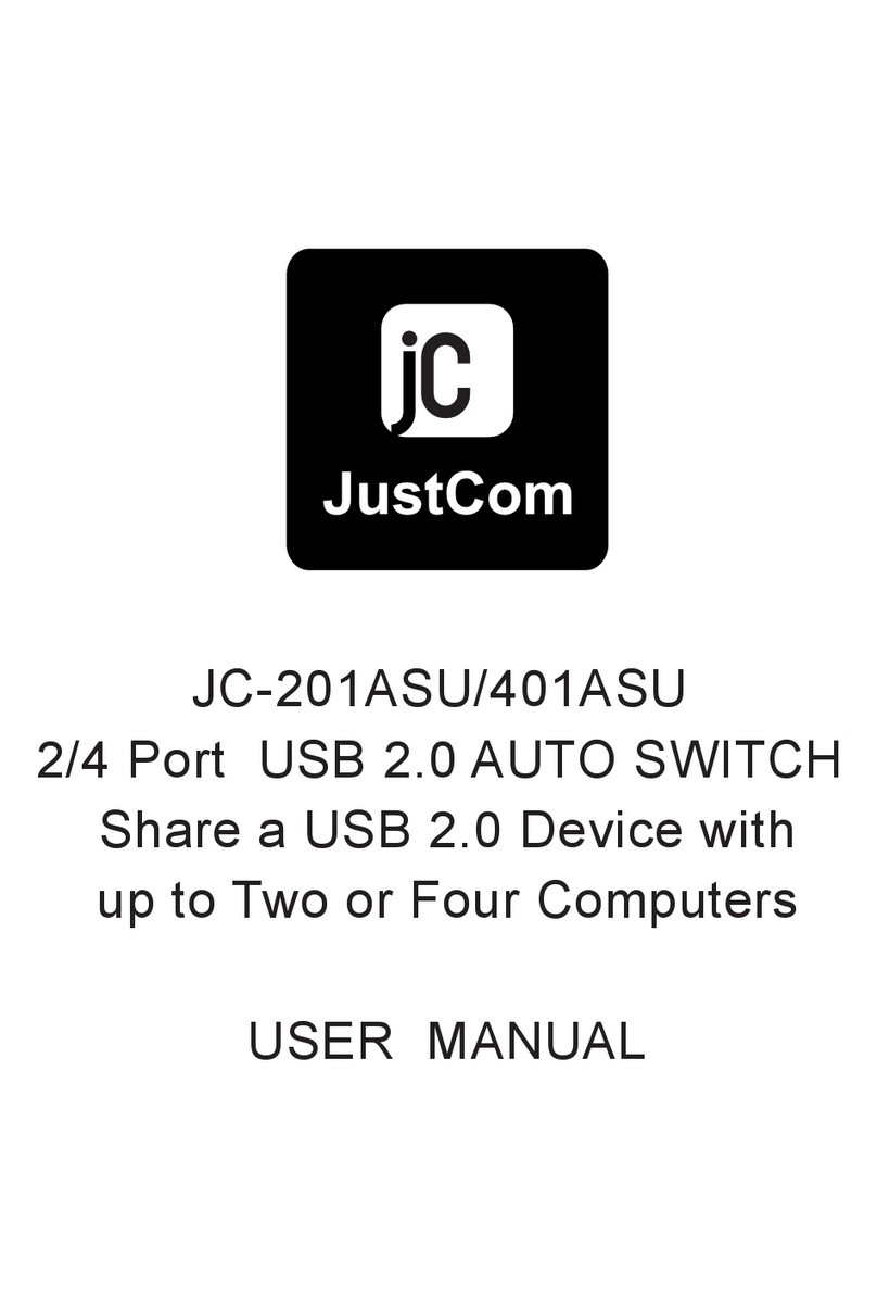 JustCom 201ASU Bedienungsanleitung