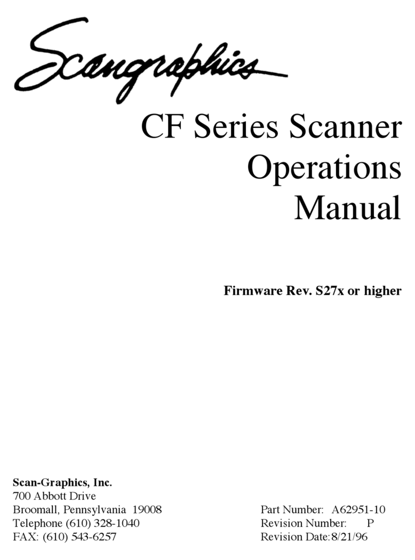 Scan-Graphics CF1000/44 Bedienungsanleitung