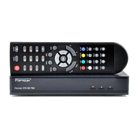 Opticum Dekoder STB Bedienungsanleitung