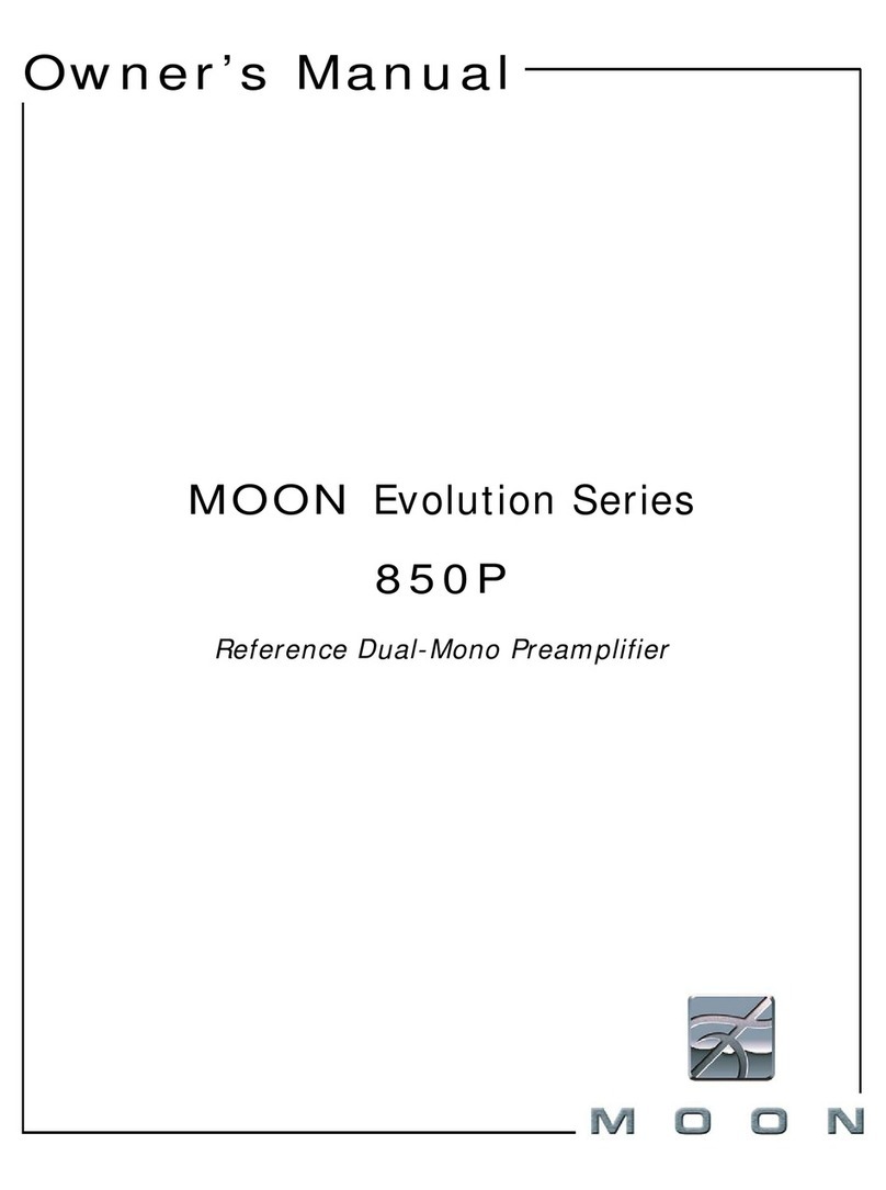 moon Evolution 850P Bedienungsanleitung