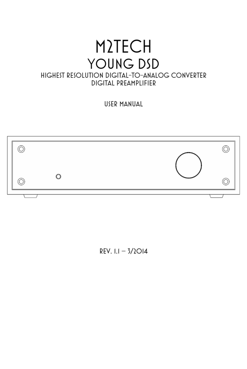 M2TECH YOUNG DSD Bedienungsanleitung