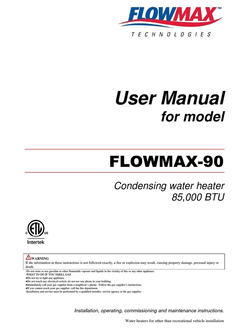 FLOWMAX Technologies FLOWMAX-90 Bedienungsanleitung
