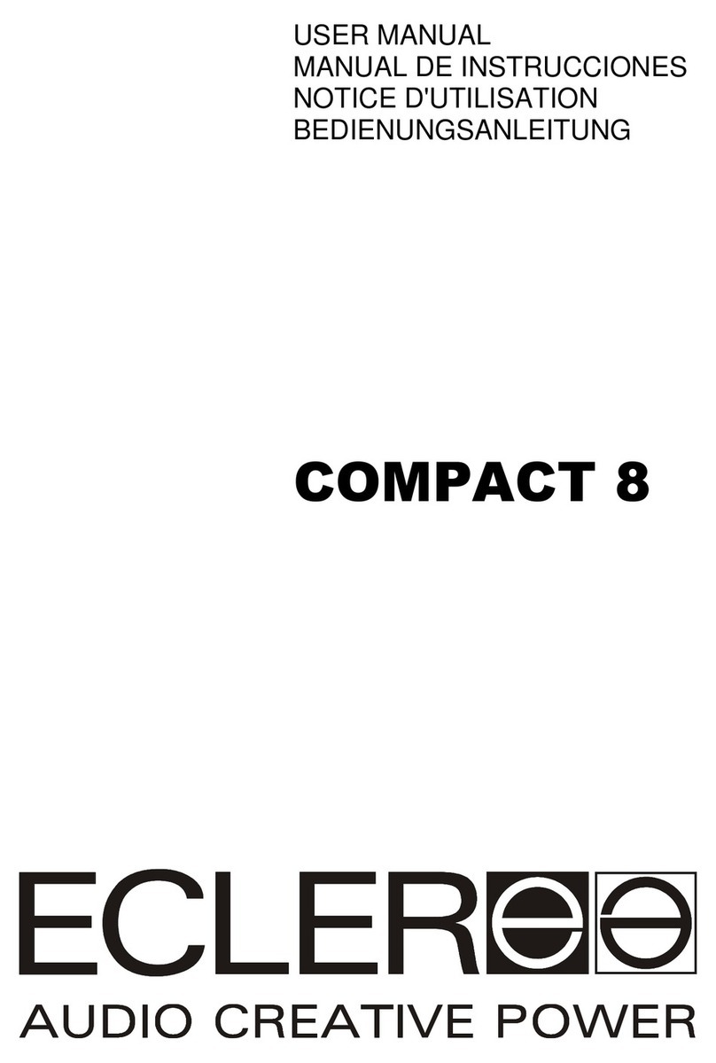 Ecleree COMPACT 8 Bedienungsanleitung